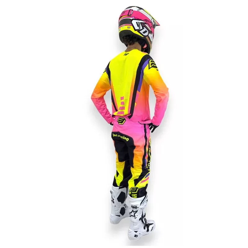 TENUE BUD racing Champion's Jaune Rose Noir 2026