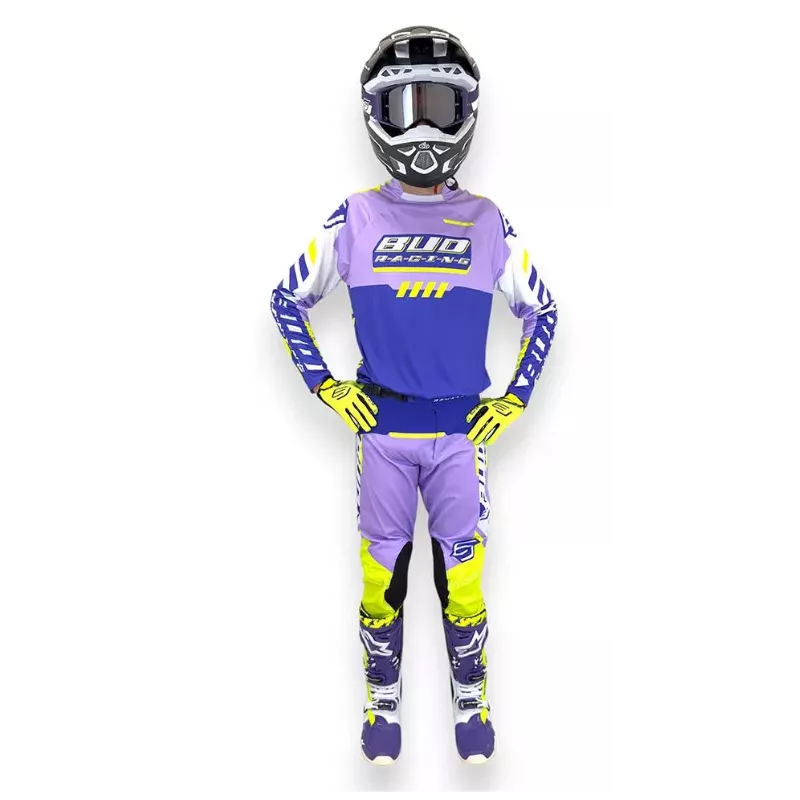TENUE BUD racing Paddock Violet Jaune 2026