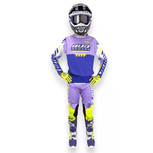 TENUE BUD racing Paddock Violet Jaune 2026