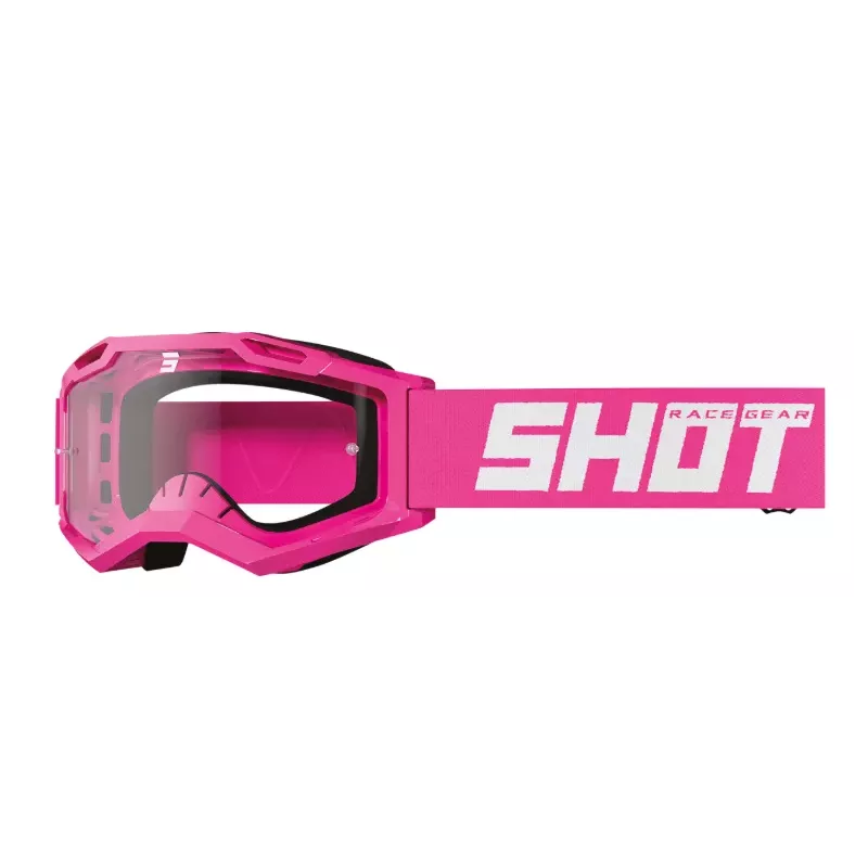 Masque cross Shot Assault 2.0 Solid - Rose Fluo 26