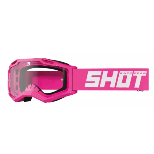 Masque cross Shot Assault 2.0 Solid - Rose Fluo 26