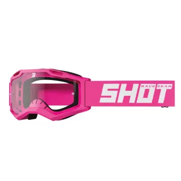 Masque cross Shot Assault 2.0 Solid - Rose Fluo 26