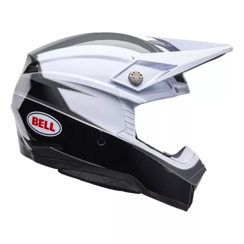 Casque BELL Moto-10 Mips - FALCON Noir/Blanc 2026