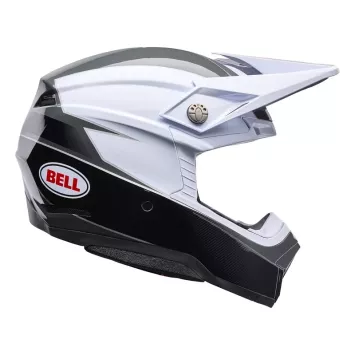 Casque BELL Moto-10 Mips - FALCON Noir/Blanc 2026