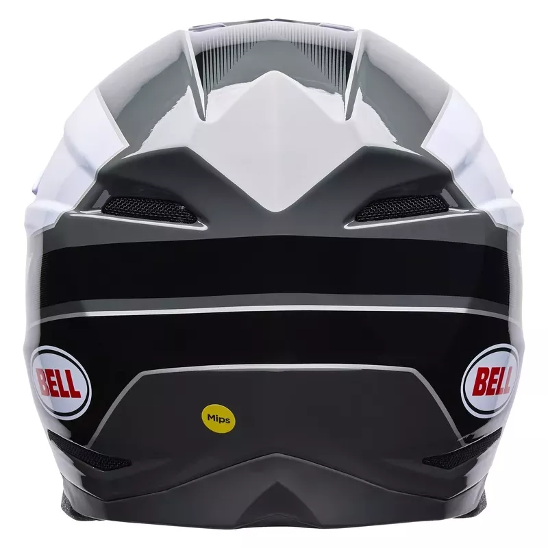 Casque BELL Moto-10 Mips - FALCON Noir/Blanc 2026 Casque BELL Moto-10 Mips - FALCON Noir/Blanc 2026