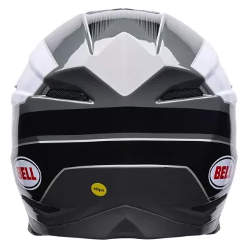 Casque BELL Moto-10 Mips - FALCON Noir/Blanc 2026