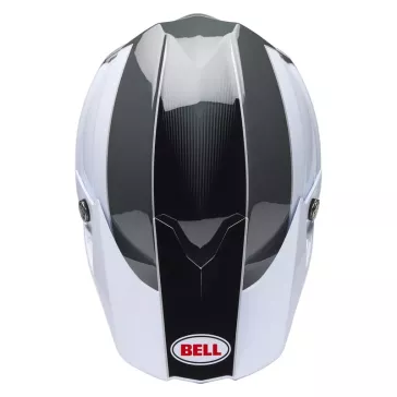 Casque BELL Moto-10 Mips - FALCON Noir/Blanc 2026