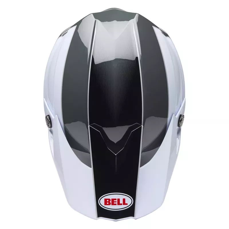 Casque BELL Moto-10 Mips - FALCON Noir/Blanc 2026 Casque BELL Moto-10 Mips - FALCON Noir/Blanc 2026