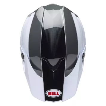 Casque BELL Moto-10 Mips - FALCON Noir/Blanc 2026