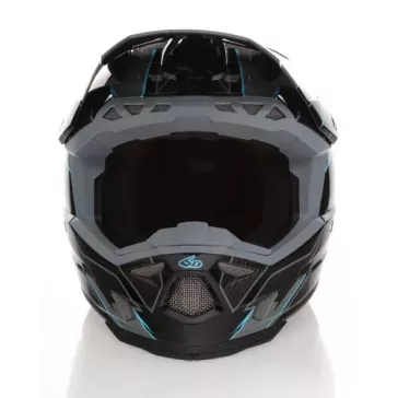 Casque 6D ATR-3 REFLEX - Noir Bleu Ciel 2026