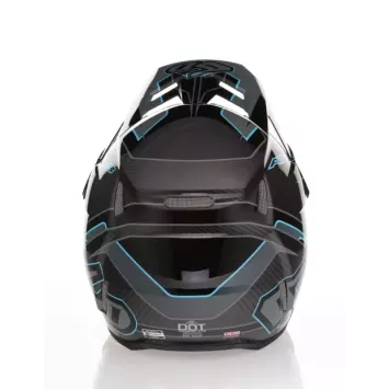 Casque 6D ATR-3 REFLEX - Noir Bleu Ciel 2026