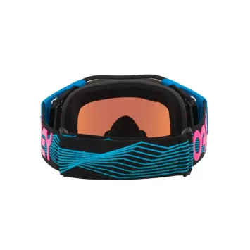 Masque Oakley Airbrake MX Blue Wired avec écran Prizm Sapphire Iridium