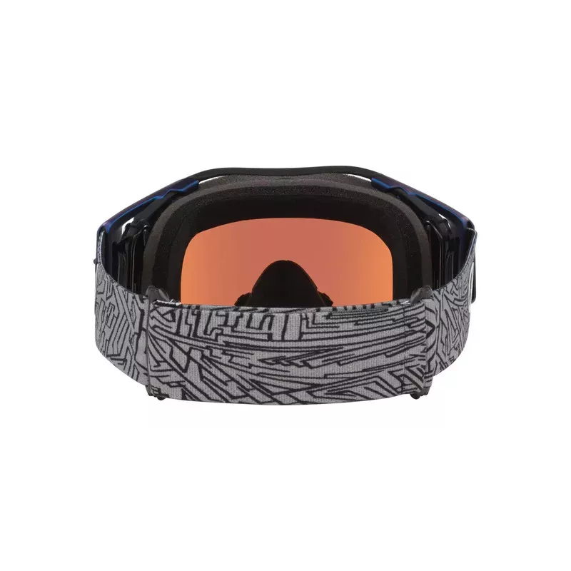 Masque Oakley Airbrake MX Grey Strike – Prizm MX Sapphire Iridium