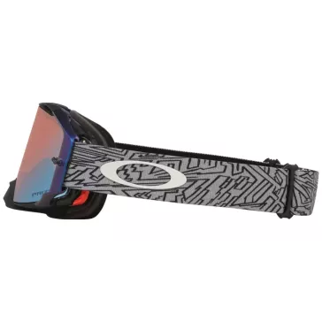 Masque Oakley Airbrake MX Grey Strike – Prizm MX Sapphire Iridium