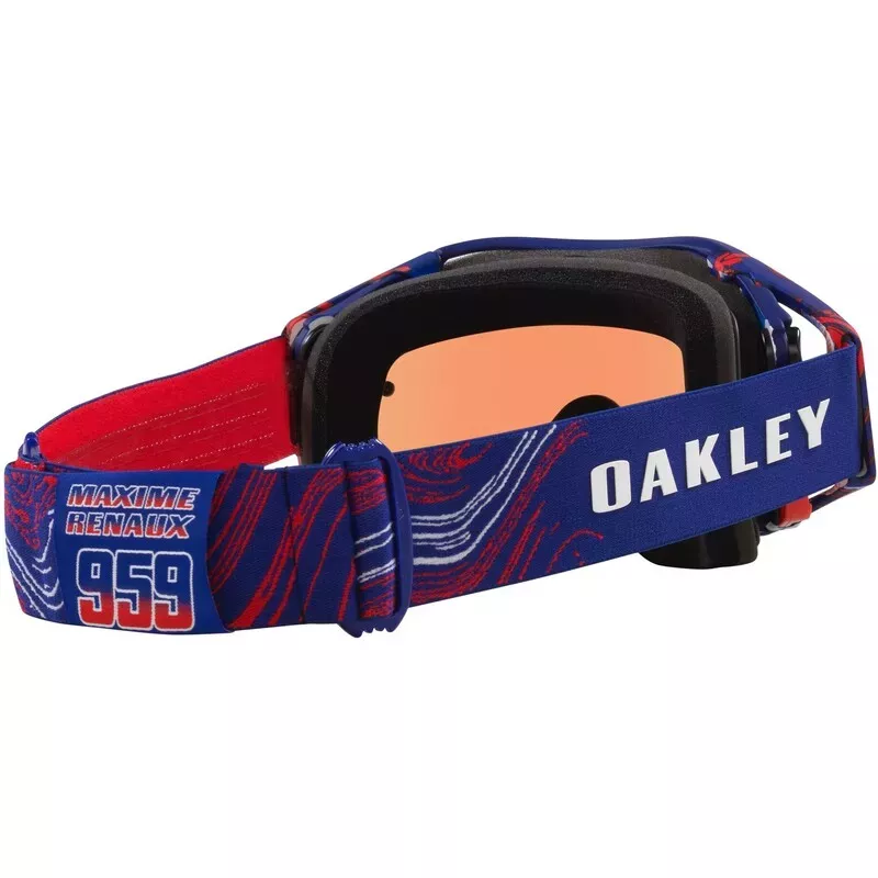 Masque Oakley Airbrake MX Grey Strike – Prizm MX Sapphire Iridium