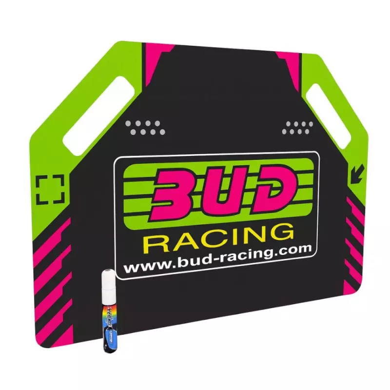 Panneauteur Bud Racing – Très Grand Format 70x50 cm (6 couleurs)