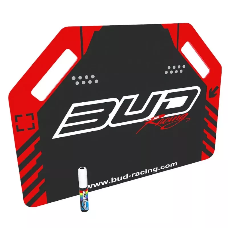 Panneauteur Bud Racing – Très Grand Format 70x50 cm (6 couleurs)