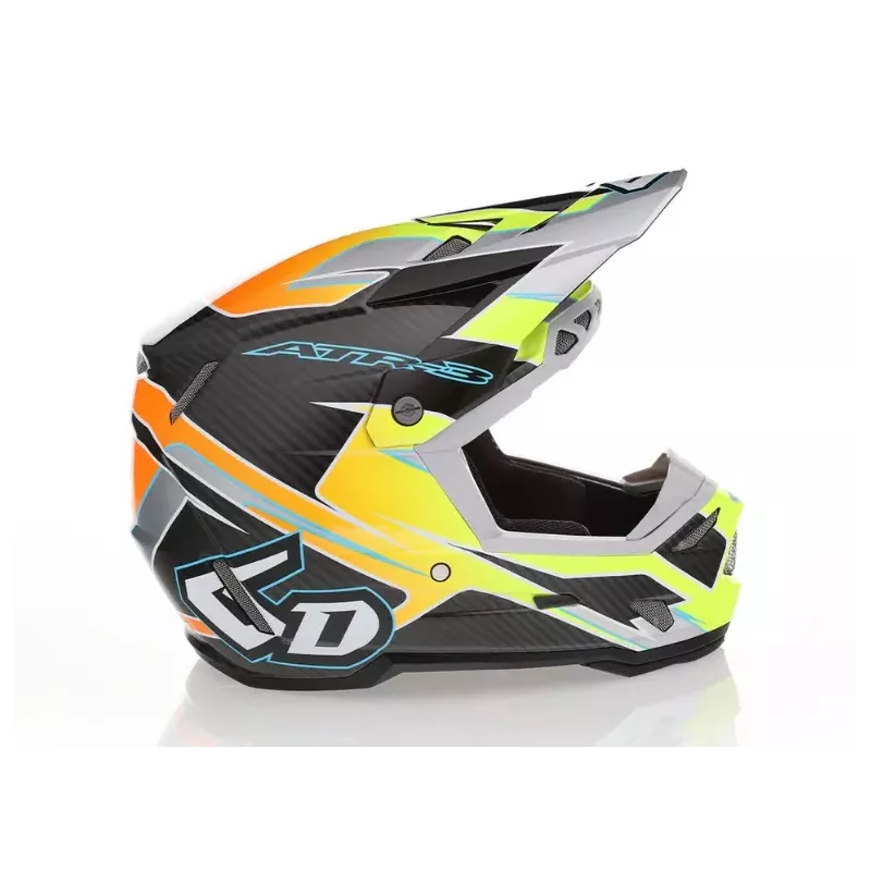 Casque enfant motocross 6D ATR-3 Jaune Fluo 2026