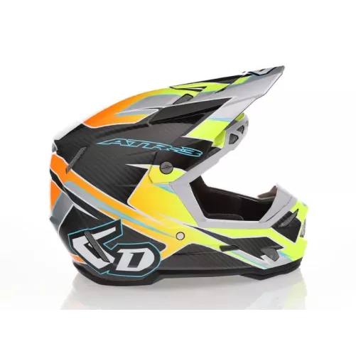Casque enfant 6D ATR-3 Jaune Fluo 2026