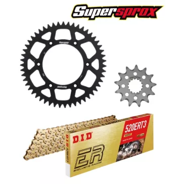 Kit Chaîne SUPERSPROX-DID / KTM 125 à 500 1998/2025