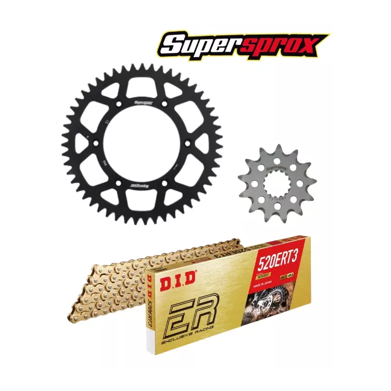 Kit Chaîne SUPERSPROX-DID / KTM 125 à 500 1998/2025