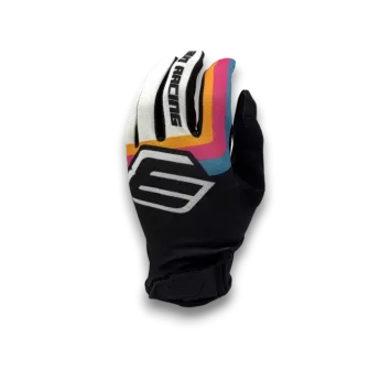 Gants BUD SX Lite 95 Evo – Multicolor Noir & Blanc