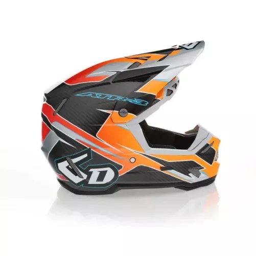 Casque enfant 6D ATR-3 ORANGE Fluo 2026