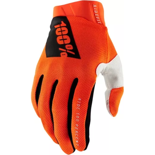 Gants 100% Ridefit Glove -orange fluo