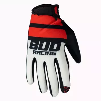 Gants enfants BUD SX Lite Lazer Rouge Blanc Noir