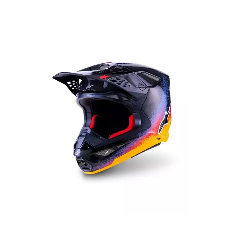 Casque Alpinestars Supertech M10 LE Black Hole Noir Brillant