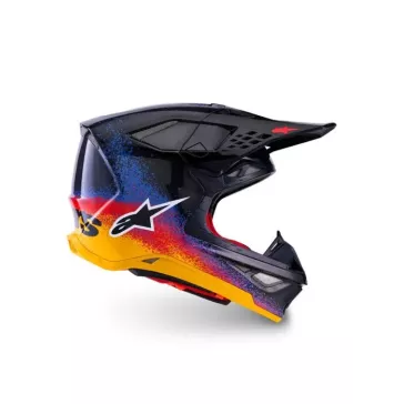 Casque Alpinestars Supertech M10 LE Black Hole Noir Brillant