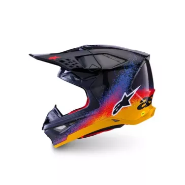 Casque Alpinestars Supertech M10 LE Black Hole Noir Brillant