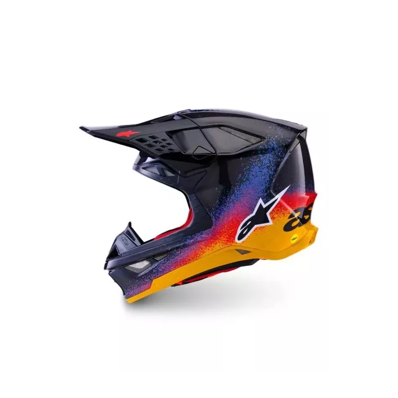 Casque Alpinestars Supertech M10 LE Black Hole Noir Brillant