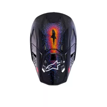 Casque Alpinestars Supertech M10 LE Black Hole Noir Brillant