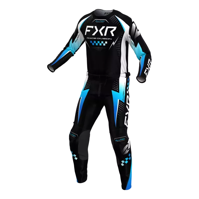 TENUE FXR CLUTCH PRO - Noir/Bleu MX 26