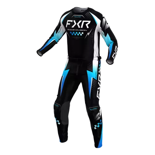 TENUE FXR CLUTCH PRO - Noir/Bleu MX 26