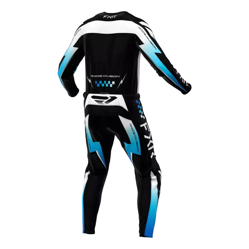 TENUE FXR CLUTCH PRO - Noir/Bleu MX 26