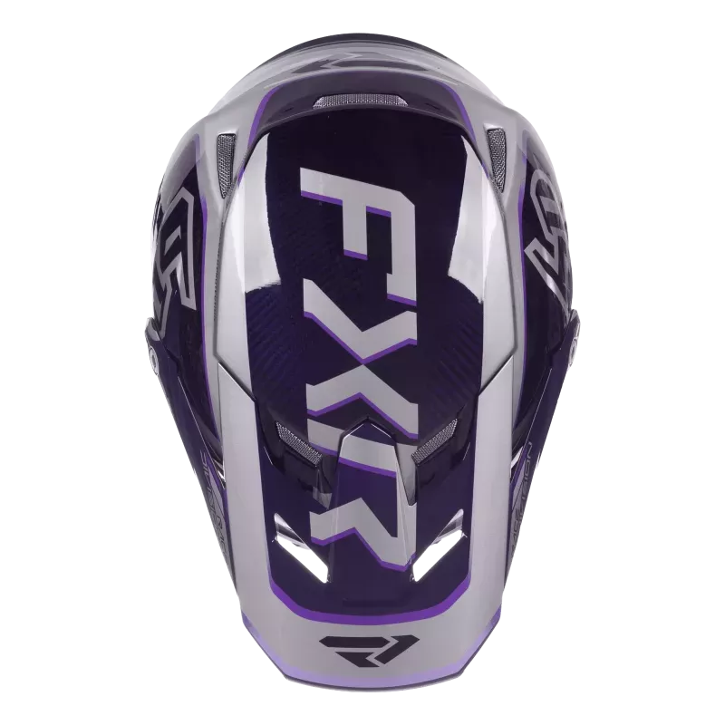 Casque 6D ATR-3 FXR - Violet / Gris 2026