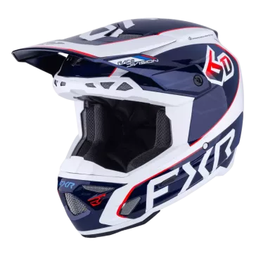 Casque 6D ATR-3 FXR - Bleu / Rouge 2026