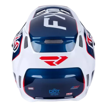 Casque 6D ATR-3 FXR - Bleu / Rouge 2026
