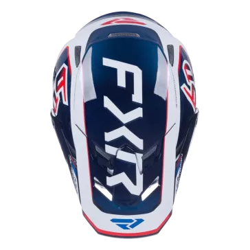 Casque 6D ATR-3 FXR - Bleu / Rouge 2026