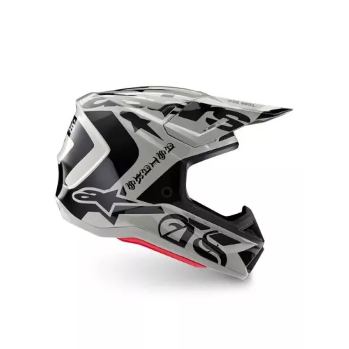 Casque Alpinestars S-M7 Wolf Dust Edition Limite Dune Noir Brillant