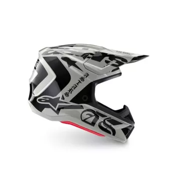 Casque ALPINESTAR Supertech M10 ERA Bleu Rouge Jaune MX26