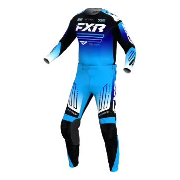 TENUE FXR CLUTCH - Bleu /Blanc MX 26