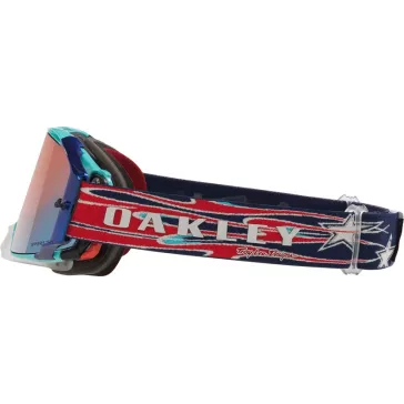 Masque OAKLEY Airbrake MX - TLD bleu écran Prizm Sapphire