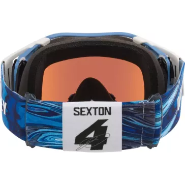 Masque OAKLEY Airbrake MX - Sexton Blanche et Bleu écran PRIZM