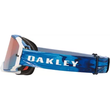 Masque OAKLEY Airbrake MX - Sexton Blanche et Bleu écran PRIZM