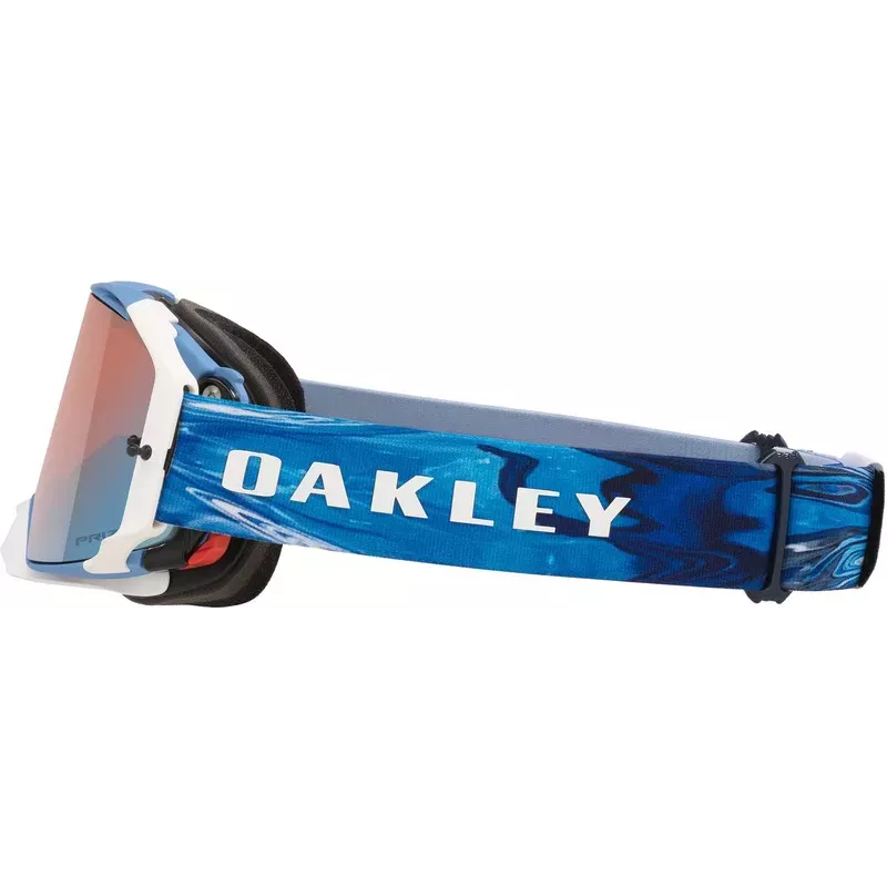Masque OAKLEY Airbrake MX - Sexton Blanche et Bleu écran PRIZM