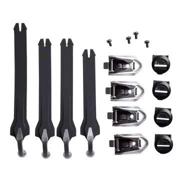 Boucles et sangles de rechanges botte FOX INSTINCT Noir