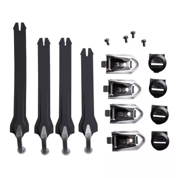 Boucles et sangles de rechanges botte FOX INSTINCT Noir